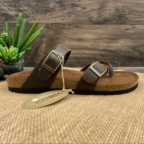 NIB White Mountain Gracie Footbed Thong Sandal - Picture 7 of 13